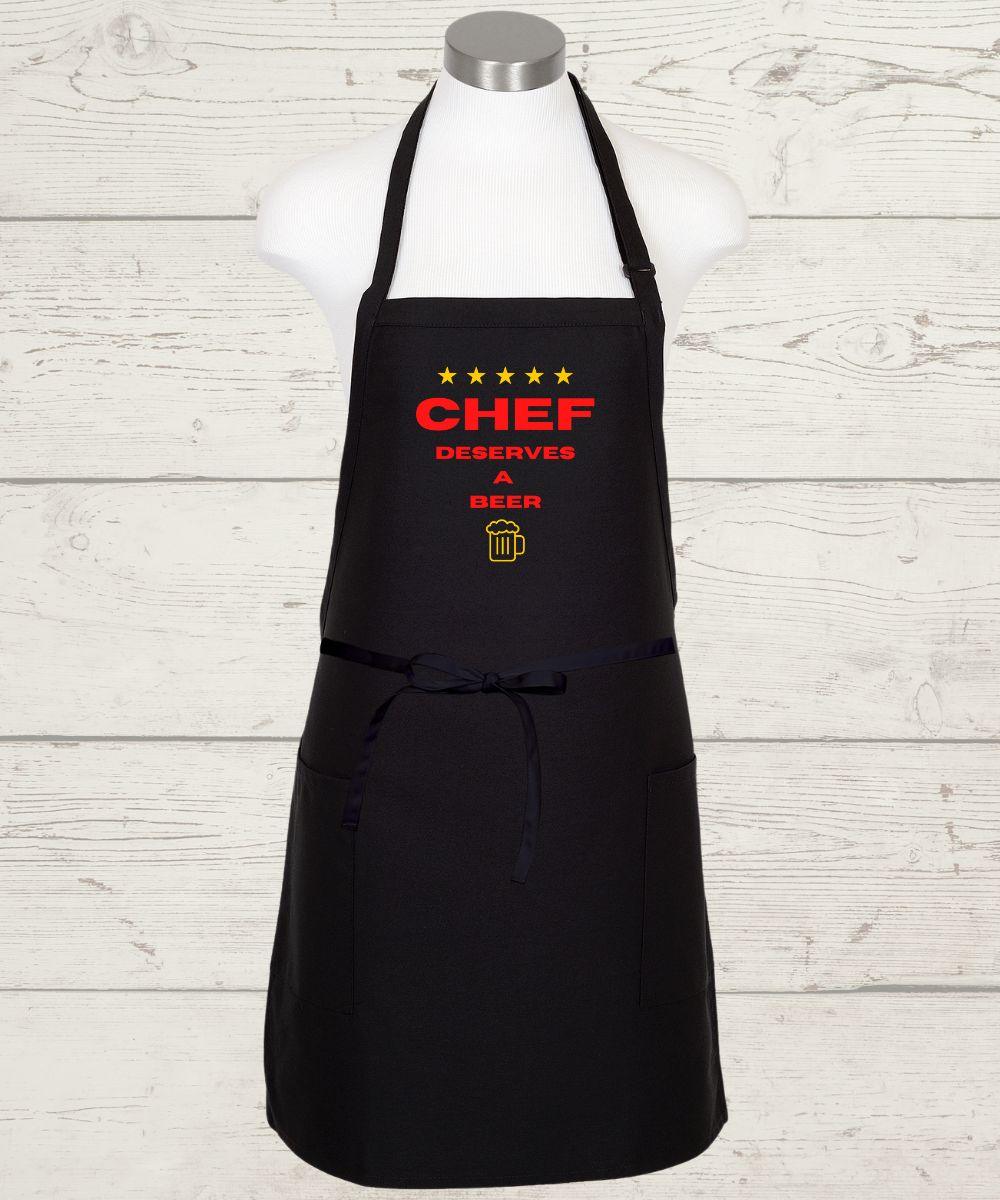 Chef Deserves A Beer Apron - Wine Expressions
