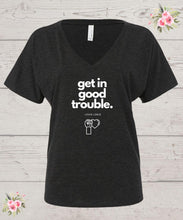 Load image into Gallery viewer, Get in Good Trouble Shirt - Wine Expressions
