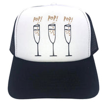 Load image into Gallery viewer, Champagne Trucker Hat - Wine Expressions
