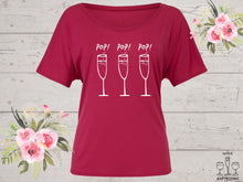 Load image into Gallery viewer, Women&#39;s Champagne Shirt - Mimosa Shirt - Brunch Drink Shirt - Holiday Shirt - Cute Wine Shirt - Wine Gift - NYE Shirt - Mothers Day Gift - Wine Expressions
